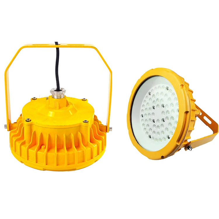 侧壁式LED防爆泛光灯 护栏式三防隔爆灯50W 免维护工矿照明灯30W