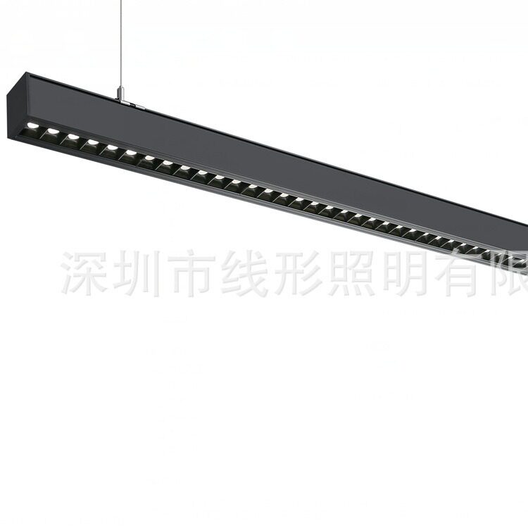长条办公灯 铝方通灯 室内线条灯 吸顶线条灯 LED办公吊灯长条灯
