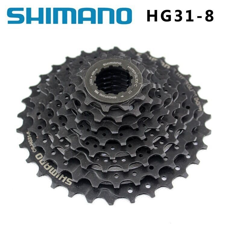 SHIMAN*禧马诺HG30-8 HG31-8飞轮 自行车塔轮11-30T 8速卡式飞轮