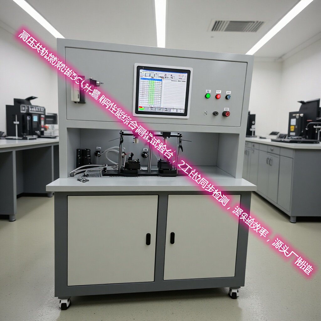 燃油高压共轨泵双工位SCV计量单元试验台 测电控PCV比例阀动态值