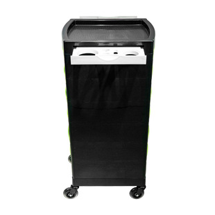 理发店美发工具柜子理发柜发廊镜台落地式工具台储物柜小柜子收纳