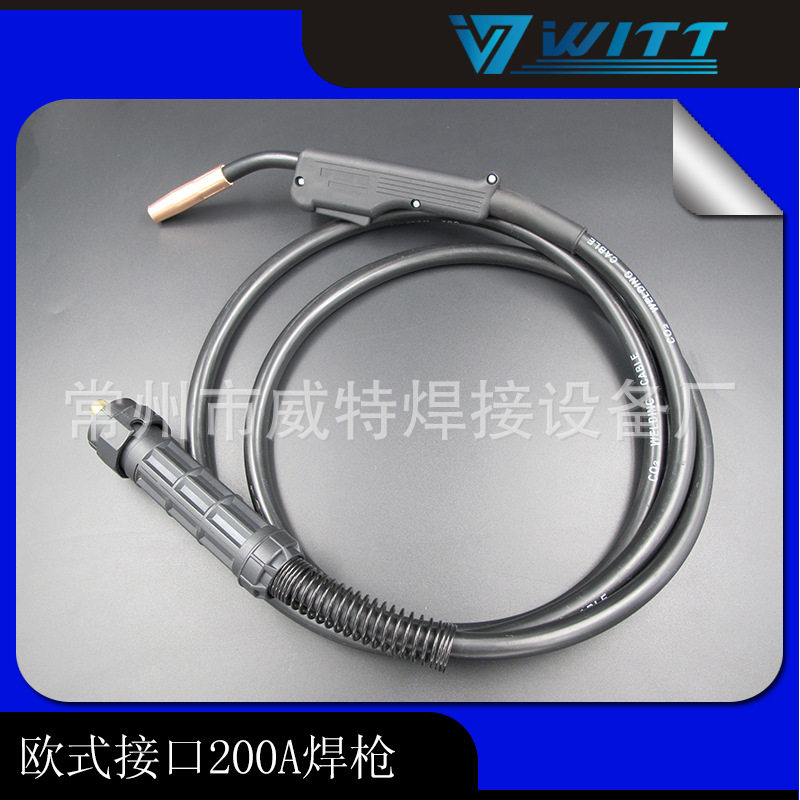 厂销 欧式接口200A3米焊枪 200A焊枪 200a焊枪