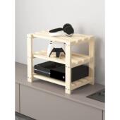 Xbox游戏机手柄储物架主柜Ps4放置架双层简单实木Ps5储物架