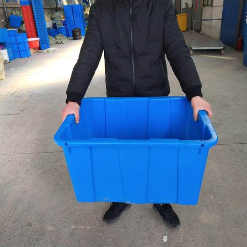 塑料水箱带盖长方形加厚周转箱养鱼养龟物流周转储物储水收纳胶箱