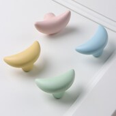 新款 极简月亮衣柜拉手儿童卧室高档简约现代柜门抽屉衣橱柜子把手