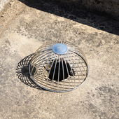 天沟室外楼顶下水道排水口落水口去水口过滤网地漏屋面水槽雨水斗