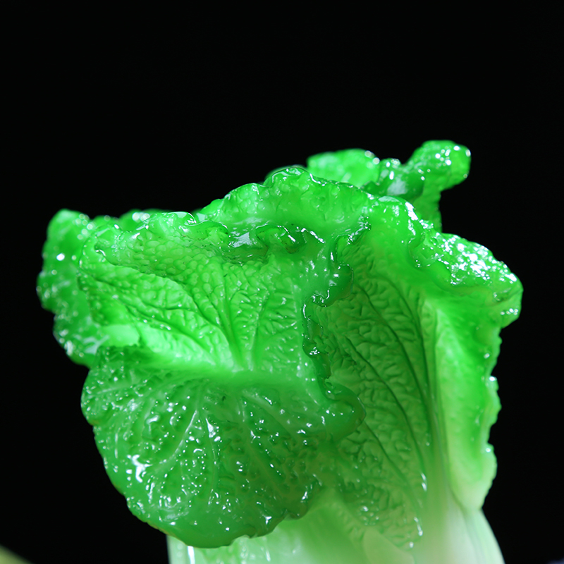 白菜笔筒创意时尚复古招财小清新可爱办公室摆件礼品实用定制logo