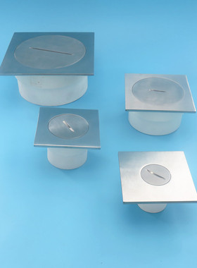 304不锈钢清扫口PVC-U排水管检查口扫除口检修口DN50/75/110/160