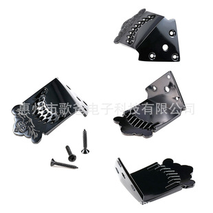 乐器配件 吉他曼陀林黑色羽毛纹8弦拉线板