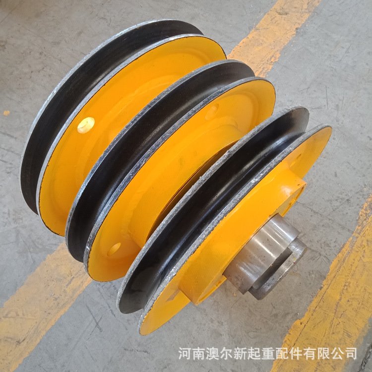 供应 铸钢铸铁轧制16吨滑轮组 起重滑轮组 双梁吊钩滑轮