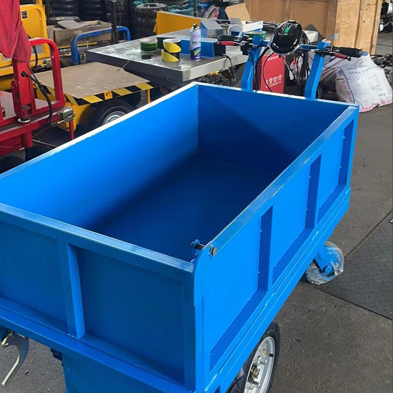 12070公分自卸搬运车手推摆摊电动车平板车货物推车小型轻便