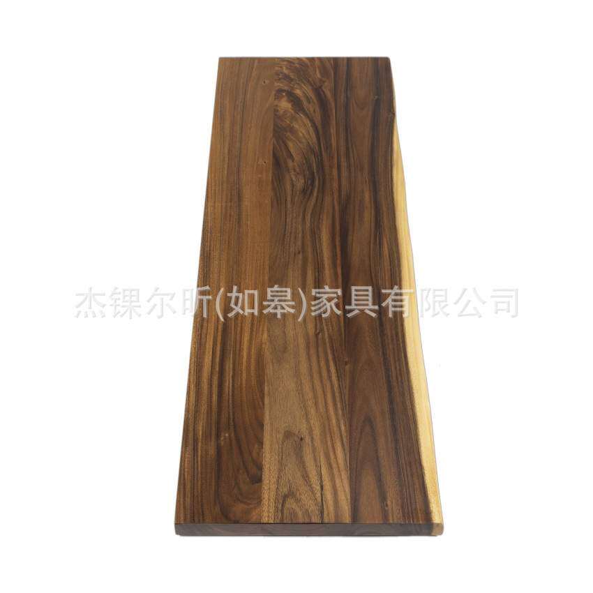 现货供应南美胡桃3-8拼自然边办公桌面 ,吧台台面