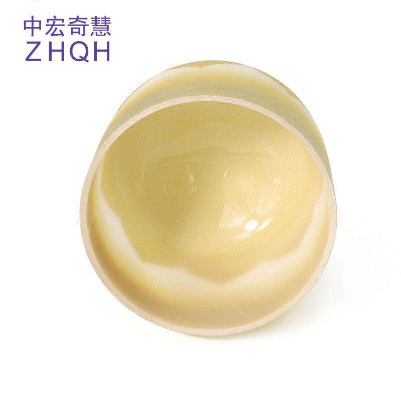 金色莲花磨砂水晶歌唱碗水晶音乐钵瑜伽静心减压打击乐器颂钵