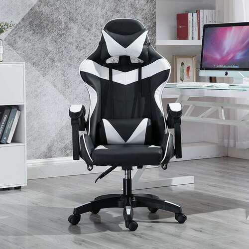 gaming chair电竞椅网吧电脑椅游戏竞技椅皮质耐用办公椅