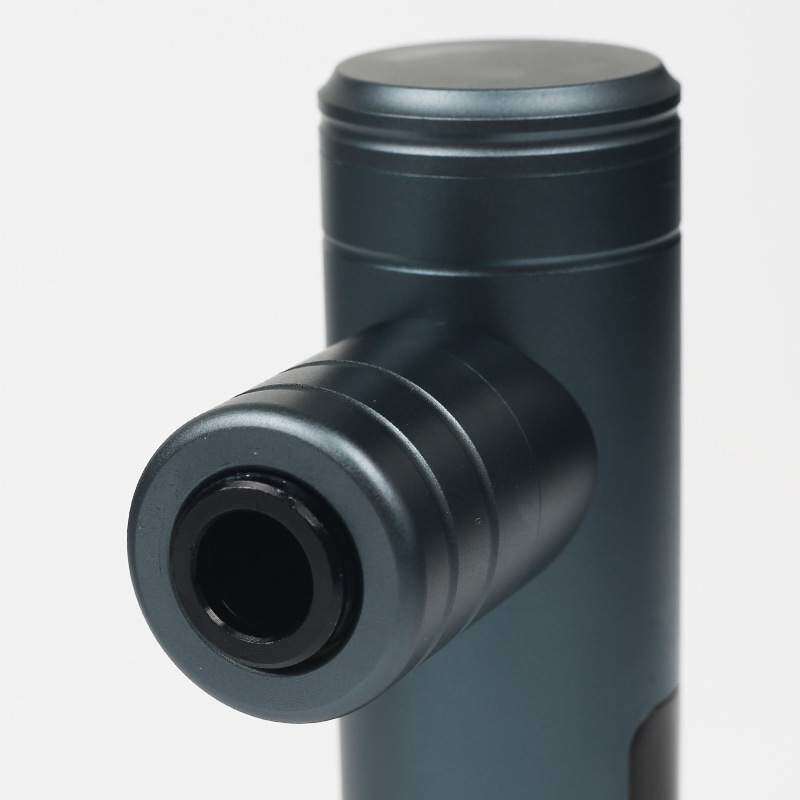 新款电动按摩器充电小型按摩仪铝合金家用智能液晶迷你筋膜枪