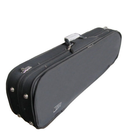 小提琴盒子4/4抗压小提琴4/4琴盒帆布带锁带湿度表轻便双肩单肩背