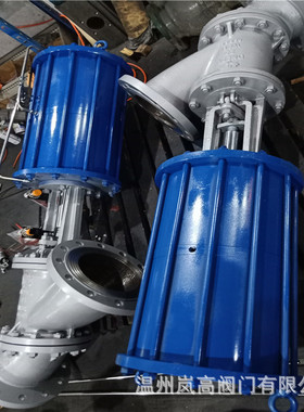 现货供应 Y型料浆阀 JS545Y-16C 放料阀门 铸钢材质 DN100