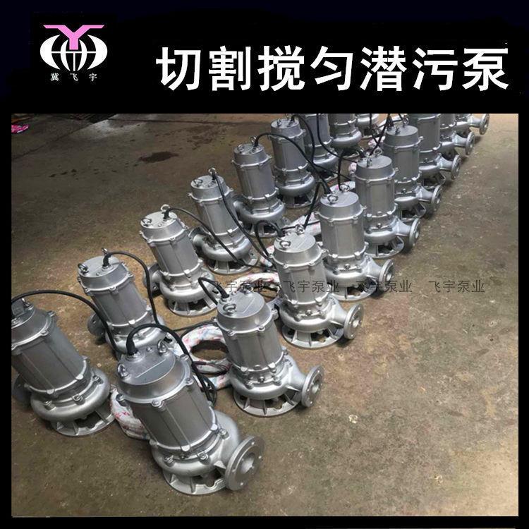 小型水泵220v单相不锈钢潜潜排污泵不50WQP10-锈钢自吸污泵潜水泵