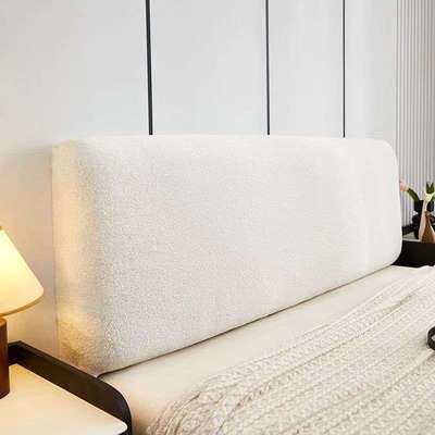 全包床头罩多规格北欧纯色床头防尘套布艺床头套headboard cover