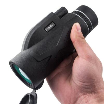 好货80x100 Outdoor Monocular Telescope with Phone Holder and
