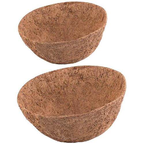 极速14 Inch Coco Liner For Planters, 2PCS Round Replacement