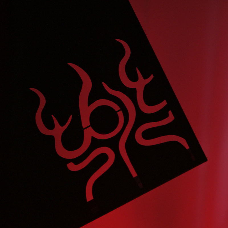 不锈钢烤漆镂空LOGO标识门头招牌广告牌户外店招门牌号码定制挂牌