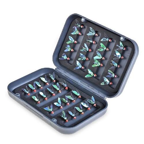 40pcs Bionic Insects Fishing Lures Flies Lures Artificial