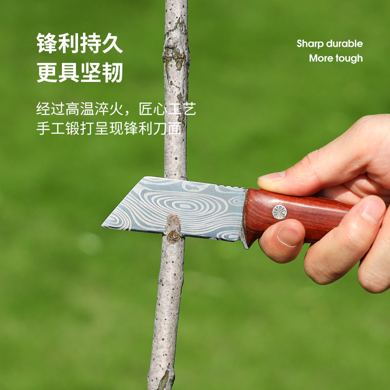 极速日本进口嫁接刀多功能手工刀果树粗树接树芽接刀园艺专用工具