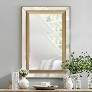 浴室镜轻奢卫生间浴室拼镜面墙壁玄关装饰镜2144