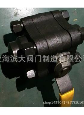 F304不锈钢三片式NPT内螺纹承插焊800LB高压球阀Q11F/Q61F-160P