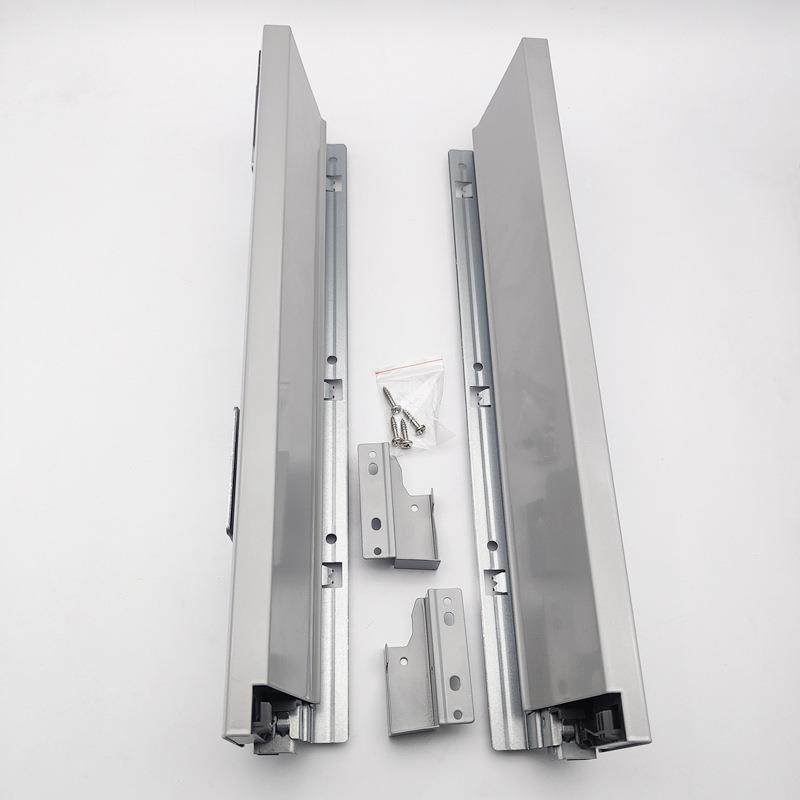 骑马抽屉轨道橱柜抽屉阻尼缓冲自闭托底三节隐藏式内抽配件道滑轨,五金/工具,滑轨,淘宝优惠券,粉丝福利购,淘宝优惠卷
