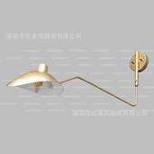 北欧设计师摇臂长臂张牙舞爪工业风民宿长杆摇摆现代铁艺鸭嘴壁灯