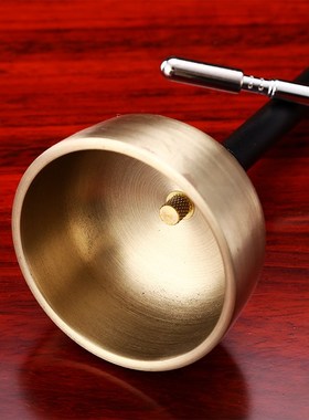 佛具台湾纯铜引磬日式伸缩引磬寺院法器引庆引擎博能堂铜磬