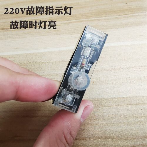 极速FS-10保险座6x30玻璃保险丝管座220V指示灯FS101卡轨式熔断丝