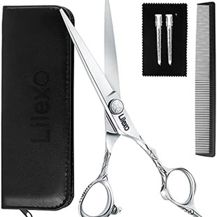 lilexo Hair Cutting Scissors - Razor Sharp Professional Hair