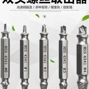极速爆品产螺钉断头螺丝取出器修滑丝滑牙取螺丝拆除工具起子双头