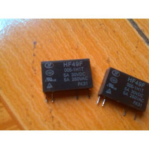 HF49F  005-1H1T  宏发拆机正品继电器