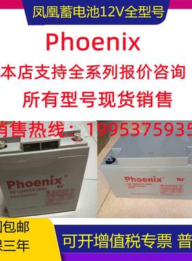 Phoenix凤凰蓄电池KB12240 12V17AH24AH40AH50AH65AH100AH直流屏