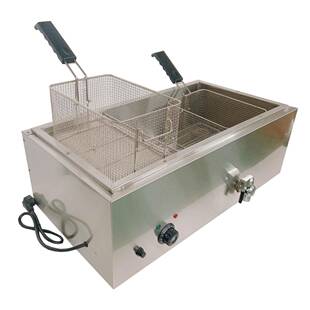 商用25升电炸炉电炸锅油炸锅带出油阀不锈钢油条机源头厂家