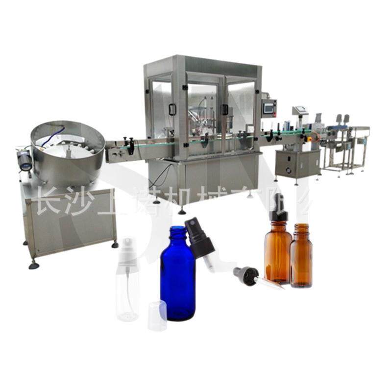 30毫升滴剂瓶子精油液体灌装机走珠瓶灌装旋盖机502胶水罐装机