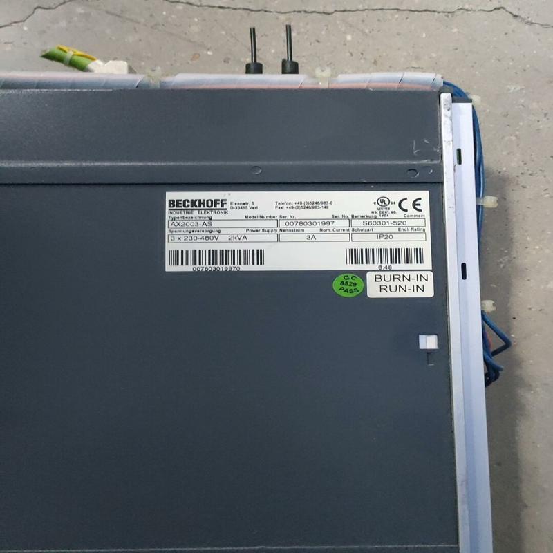 议价BECKHOFF 倍福 驱动器 AX2003-AS S6