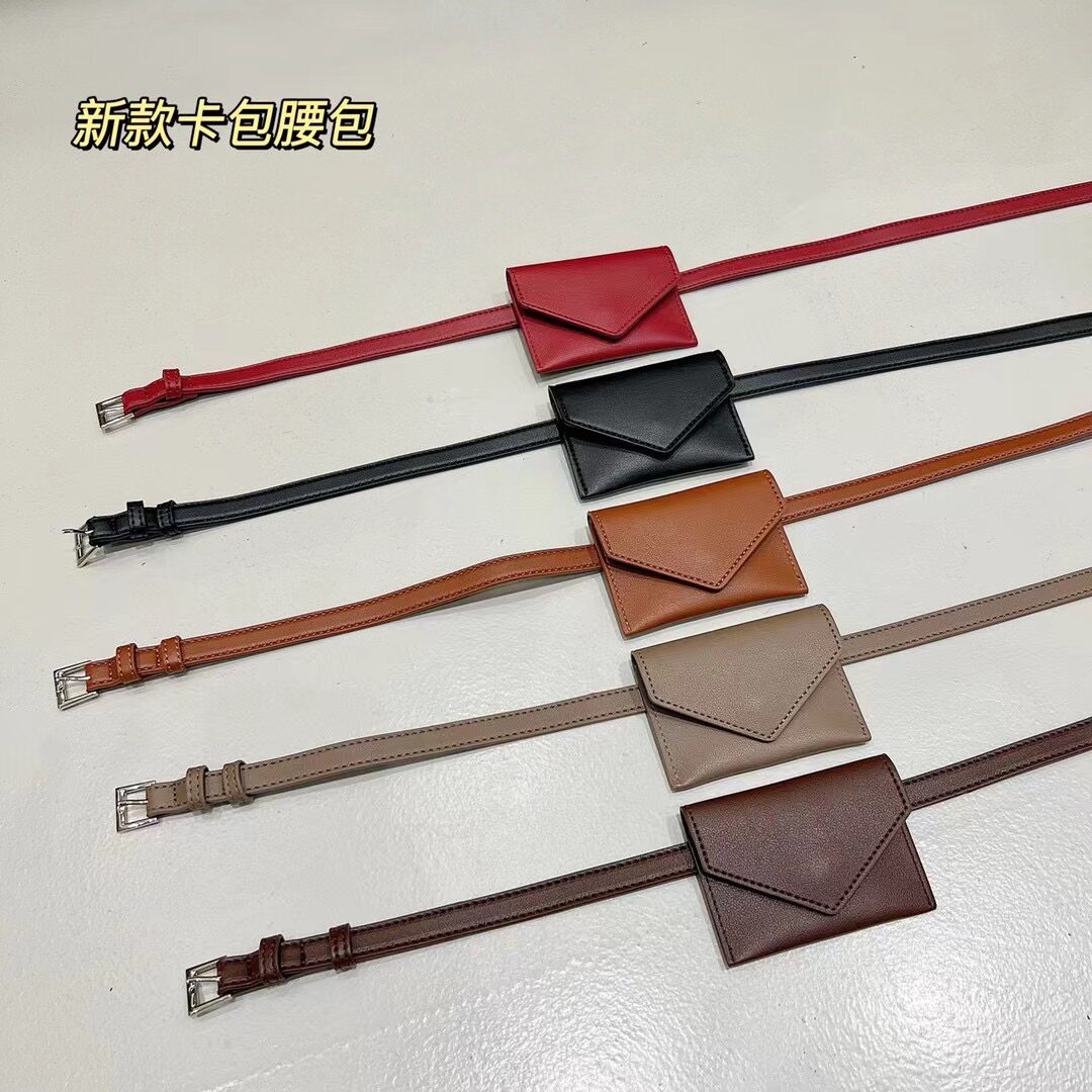特小腰包女高级感网红凹造型搭配精致时尚迷你穿皮带装饰腰间挂包