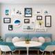 052简约现代照片墙装 饰客厅免打孔组合相框挂墙相片墙相册异形