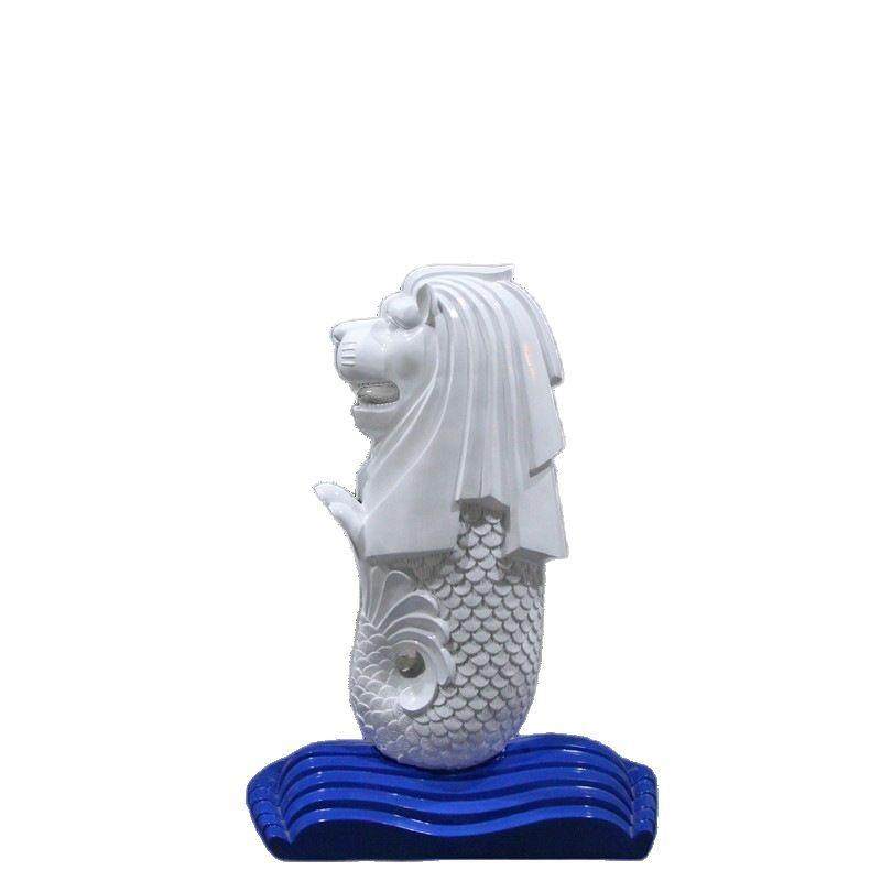 新加坡标志鱼尾狮摆件水池塘假山造景酒店装饰动物模型雕塑喷泉,家居饰品,户外/庭院摆件,淘宝优惠券,粉丝福利购,淘宝优惠卷