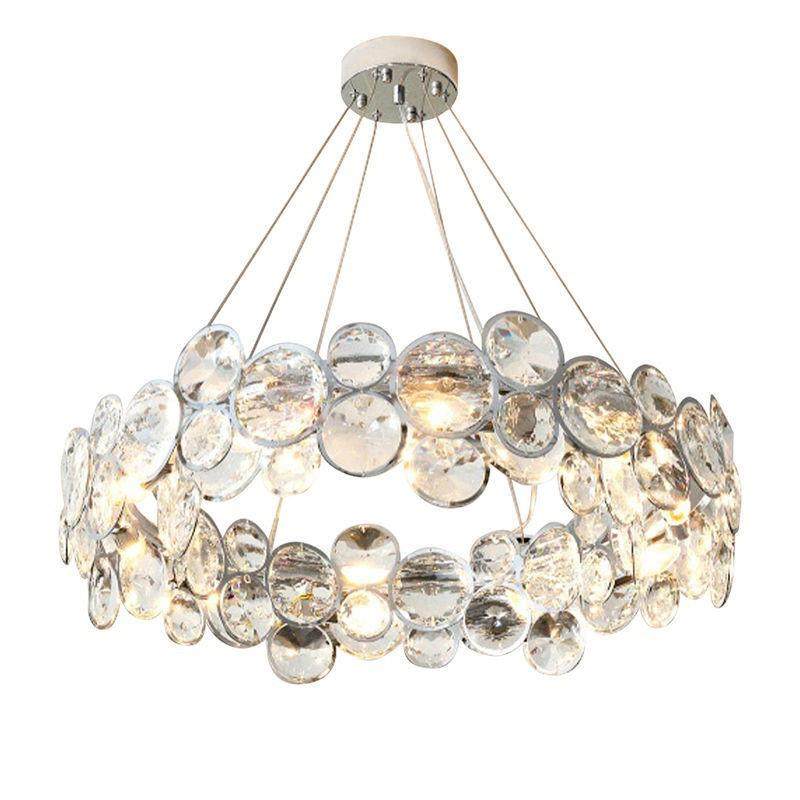 轻奢吊灯客厅主灯现代简约大气水晶灯设计师款泡泡卧室灯北欧灯具,家装灯饰光源,智能吊灯,淘宝优惠券,粉丝福利购,淘宝优惠卷