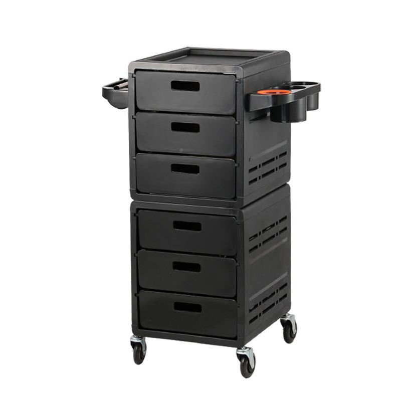 多功能美容美发工具PP发材质动可移车理店x5收纳杠车发廊置物架