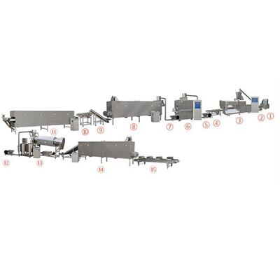 即食冲泡米营养米食品加工设备米免蒸方便米粥生产线全自动