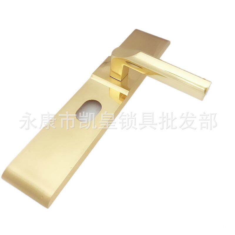 防盗门把手锌合金入户门拉手甲级门锁家用大门锁机械工程步阳通用