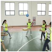 户外拓展训道具同心鼓拓展鼓趣味运动会道具击鼓颠球同心击鼓