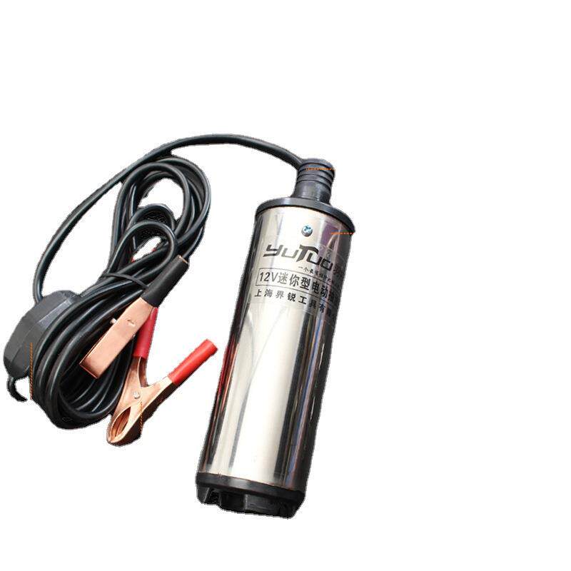 12V24V白泵套装微型电动抽油泵便携式直流柴油抽油泵厂家